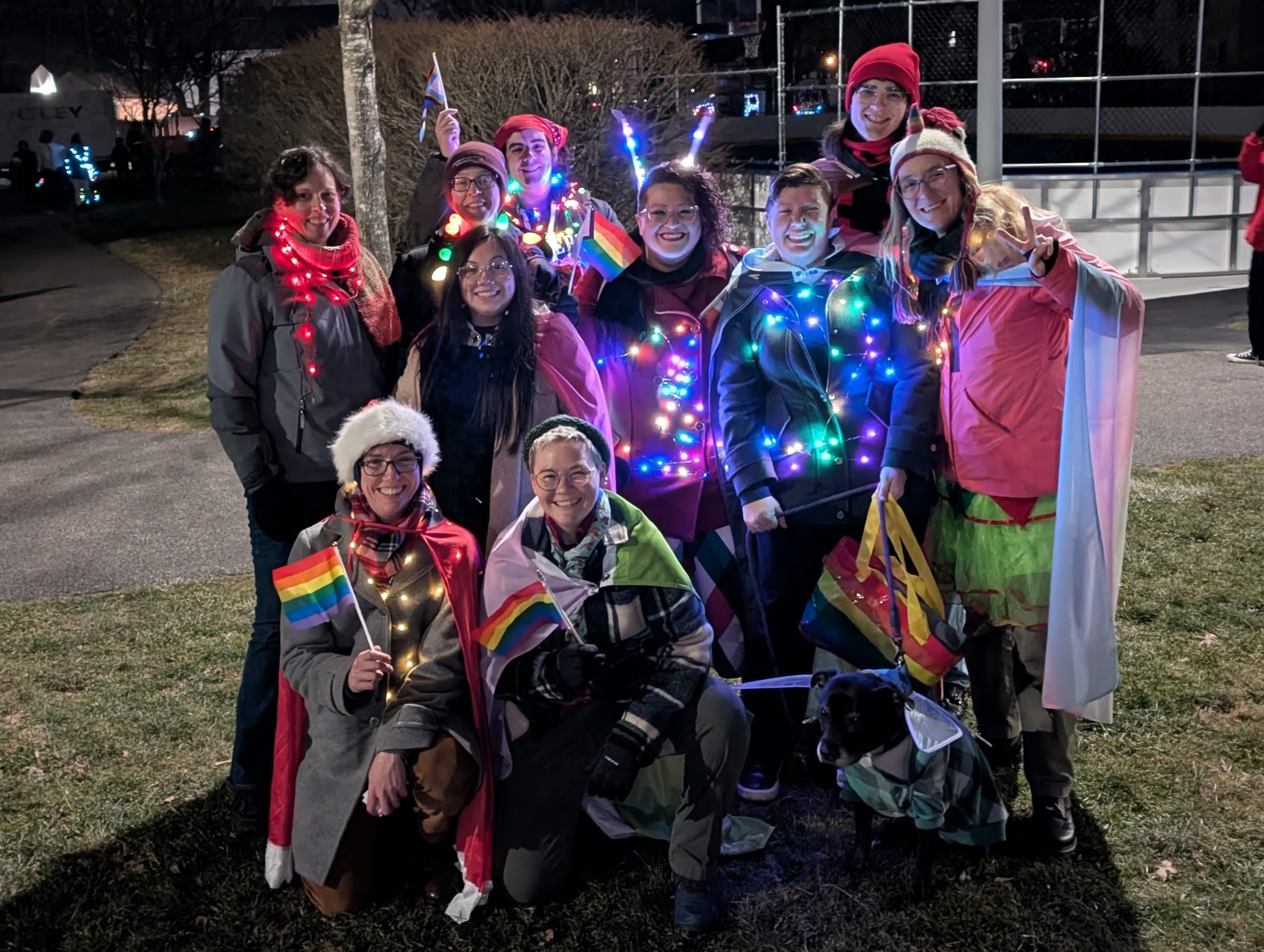 Rainbow Knights community members