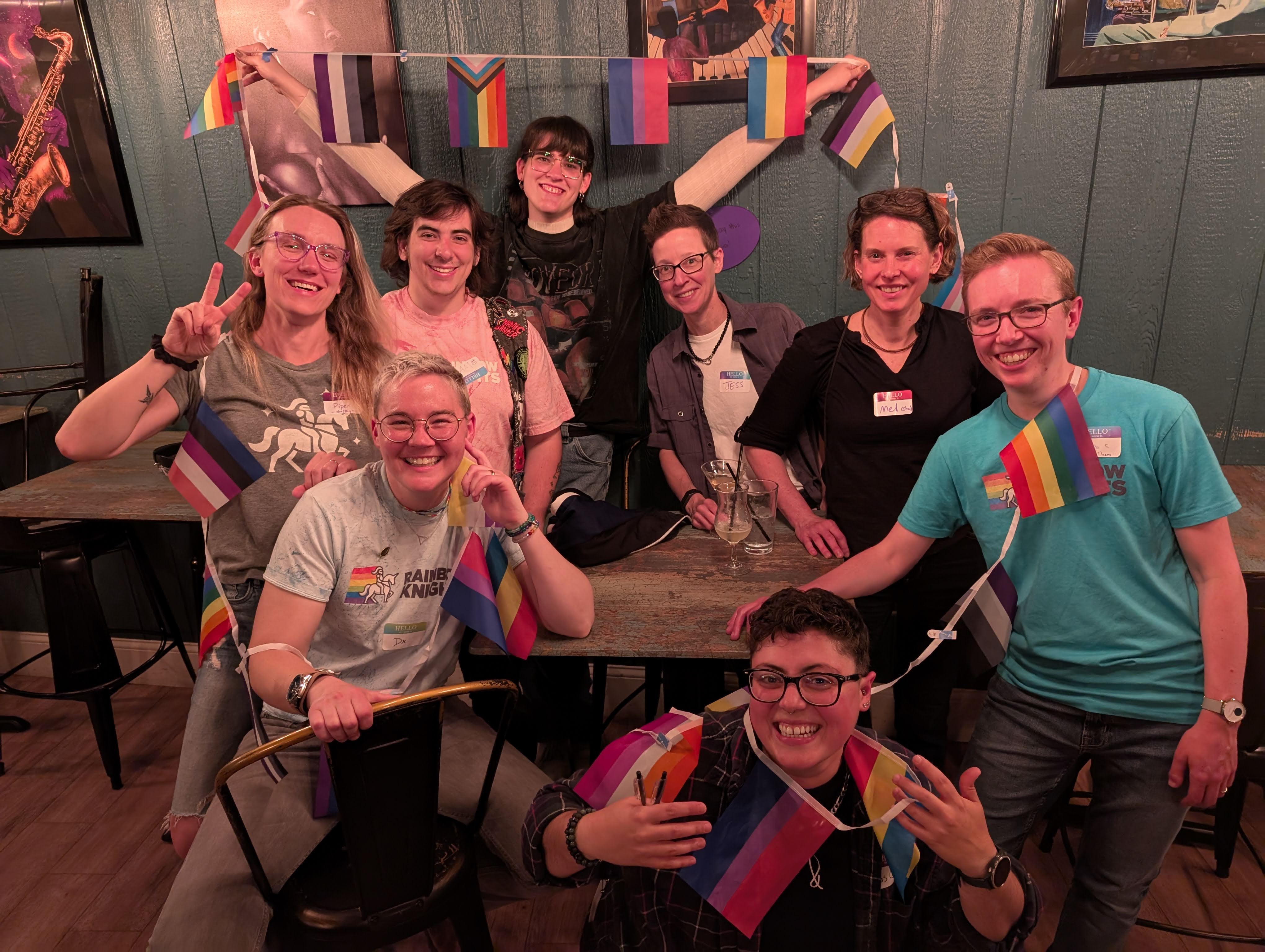 Rainbow Knights community event