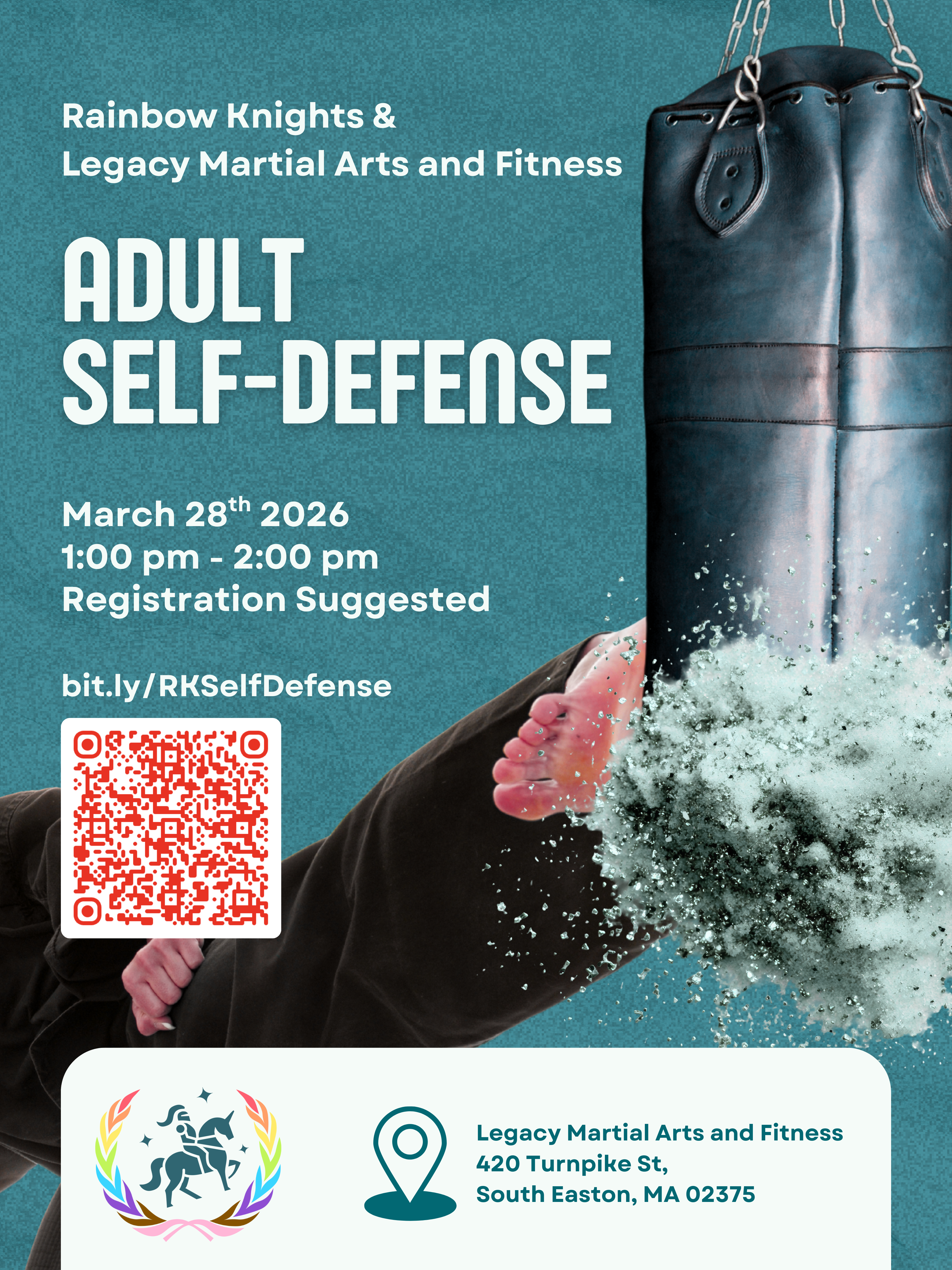 Self-Defense Class event graphic