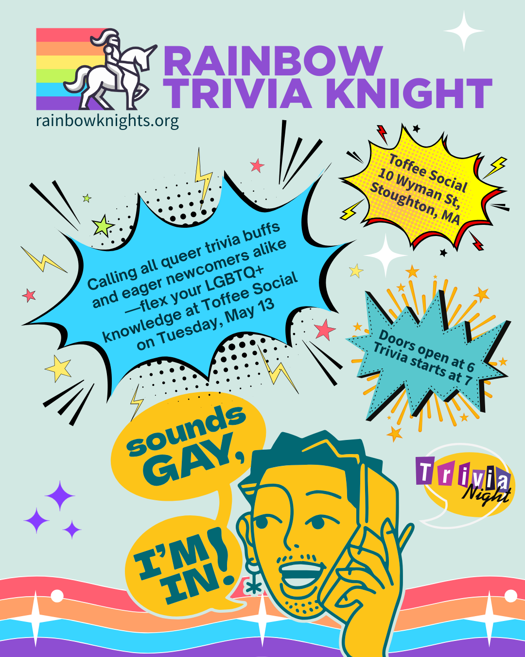 Trivia Knight event graphic